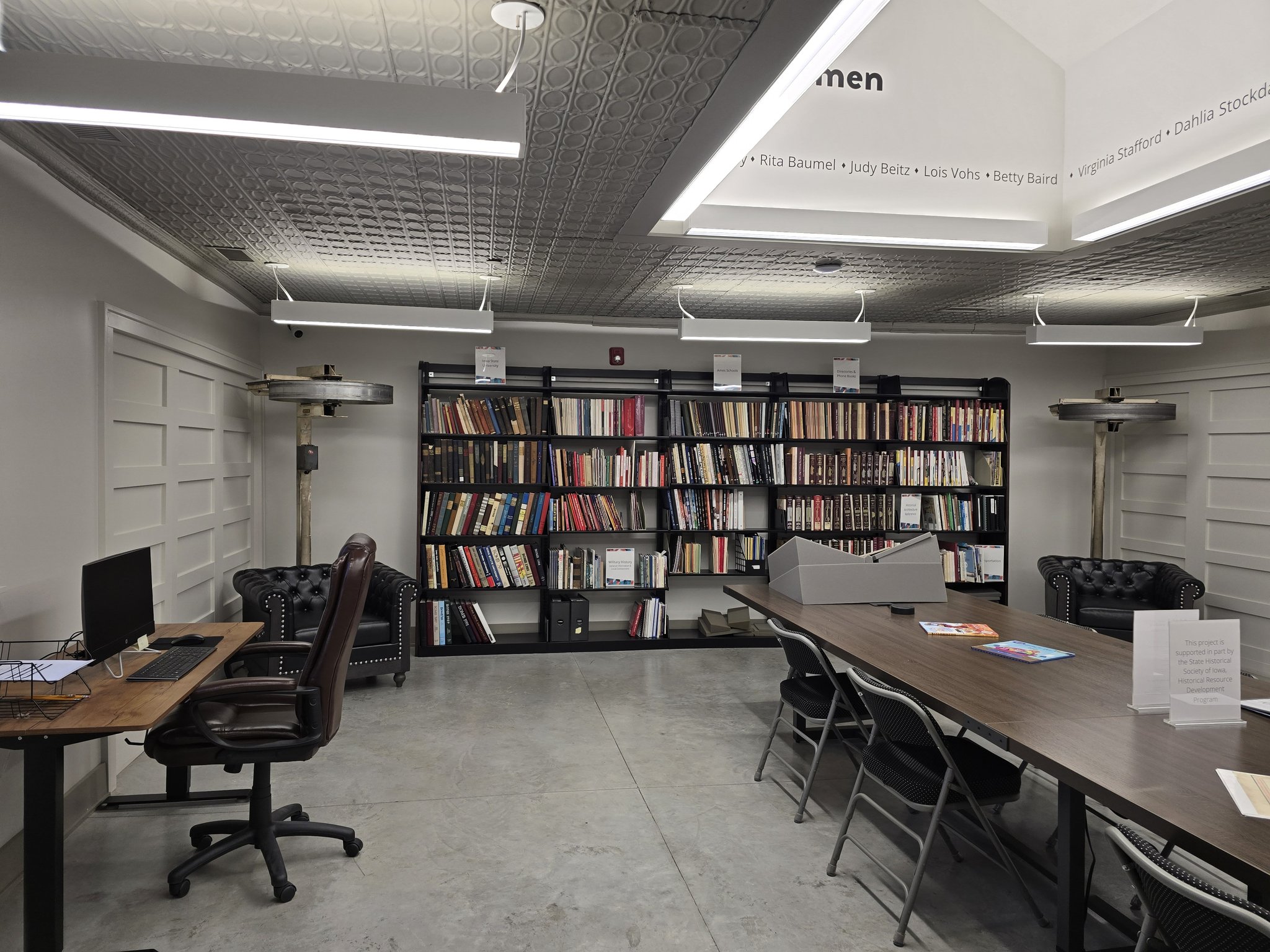 The Reading & Research Room on the... - Ames History Museum | Facebook