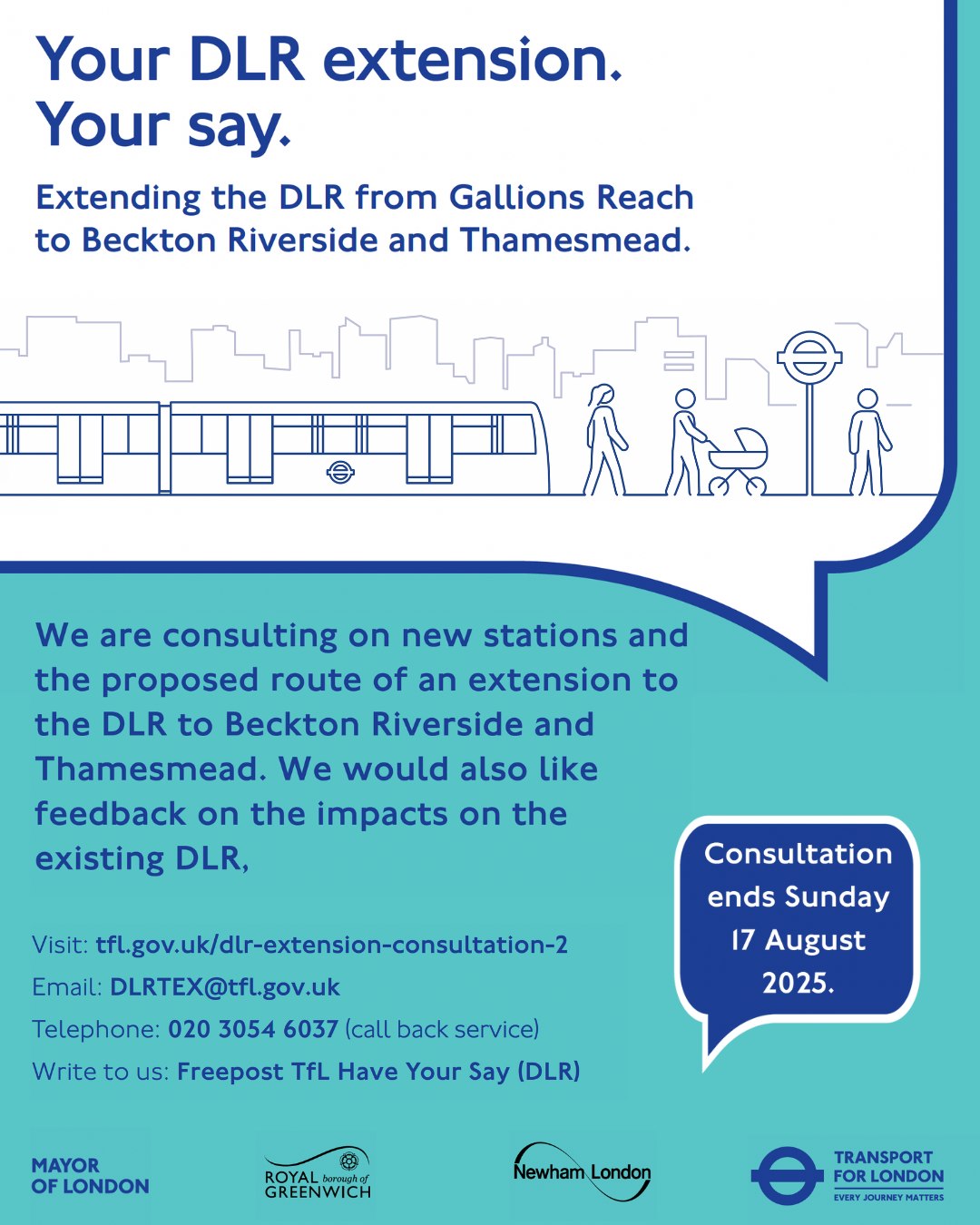 Gallions Reach - 🚆 Have your say on the DLR extension! 🚆... | Facebook