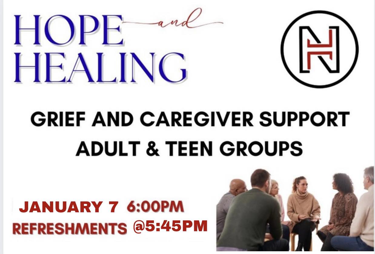 New - 🌿 Hope & Healing 🌿 We would love for you to join us for our Grief ...