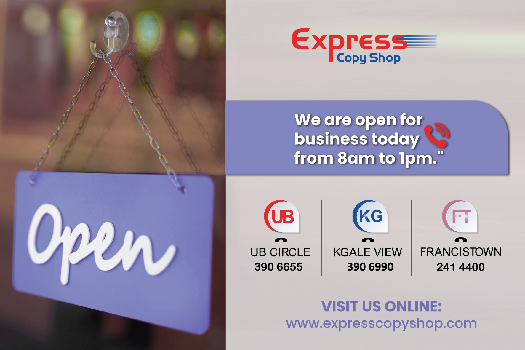 Express Copy Shop | Gaborone