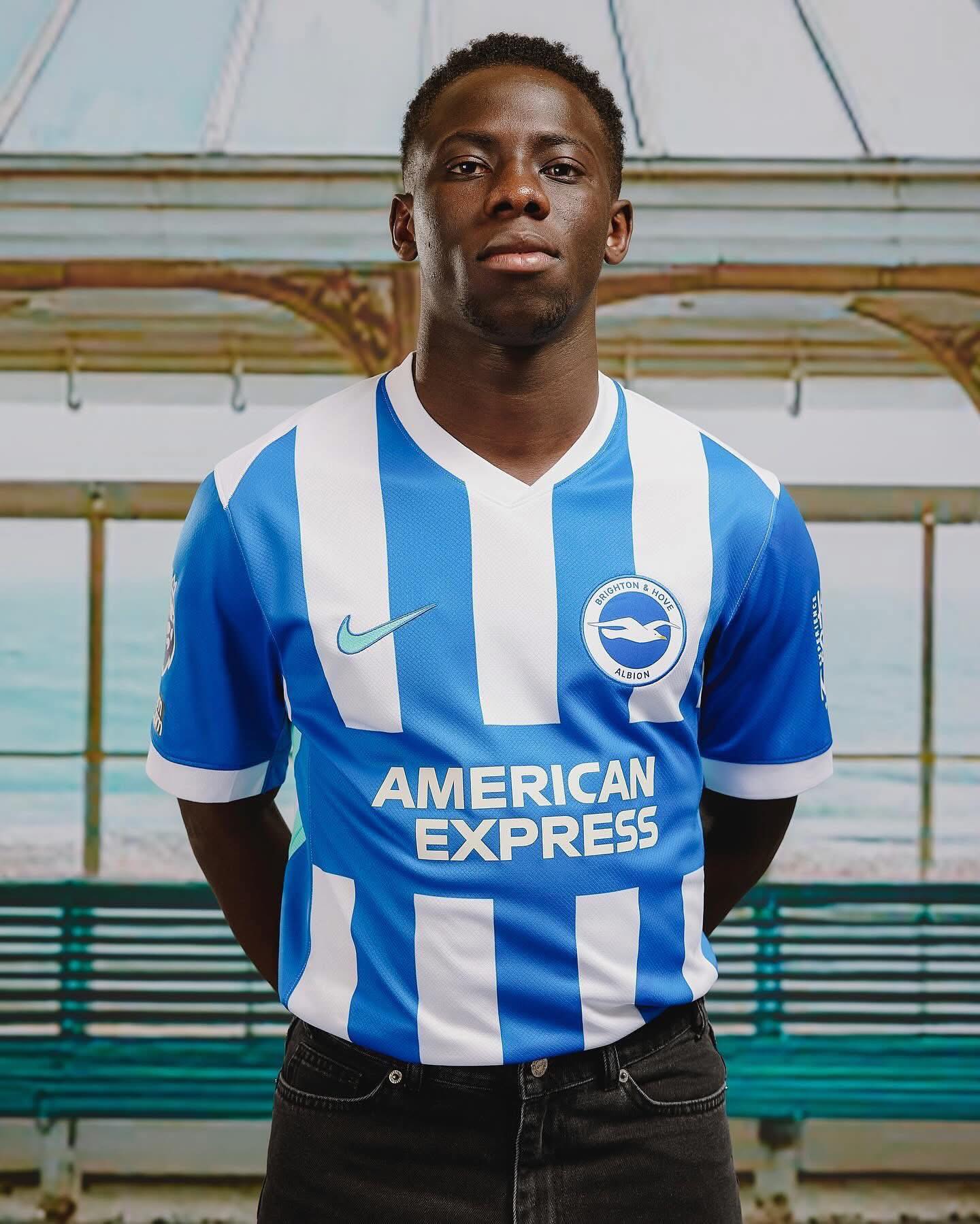 Brighton & Hove Albion have unveiled their new kit for the 2025/26