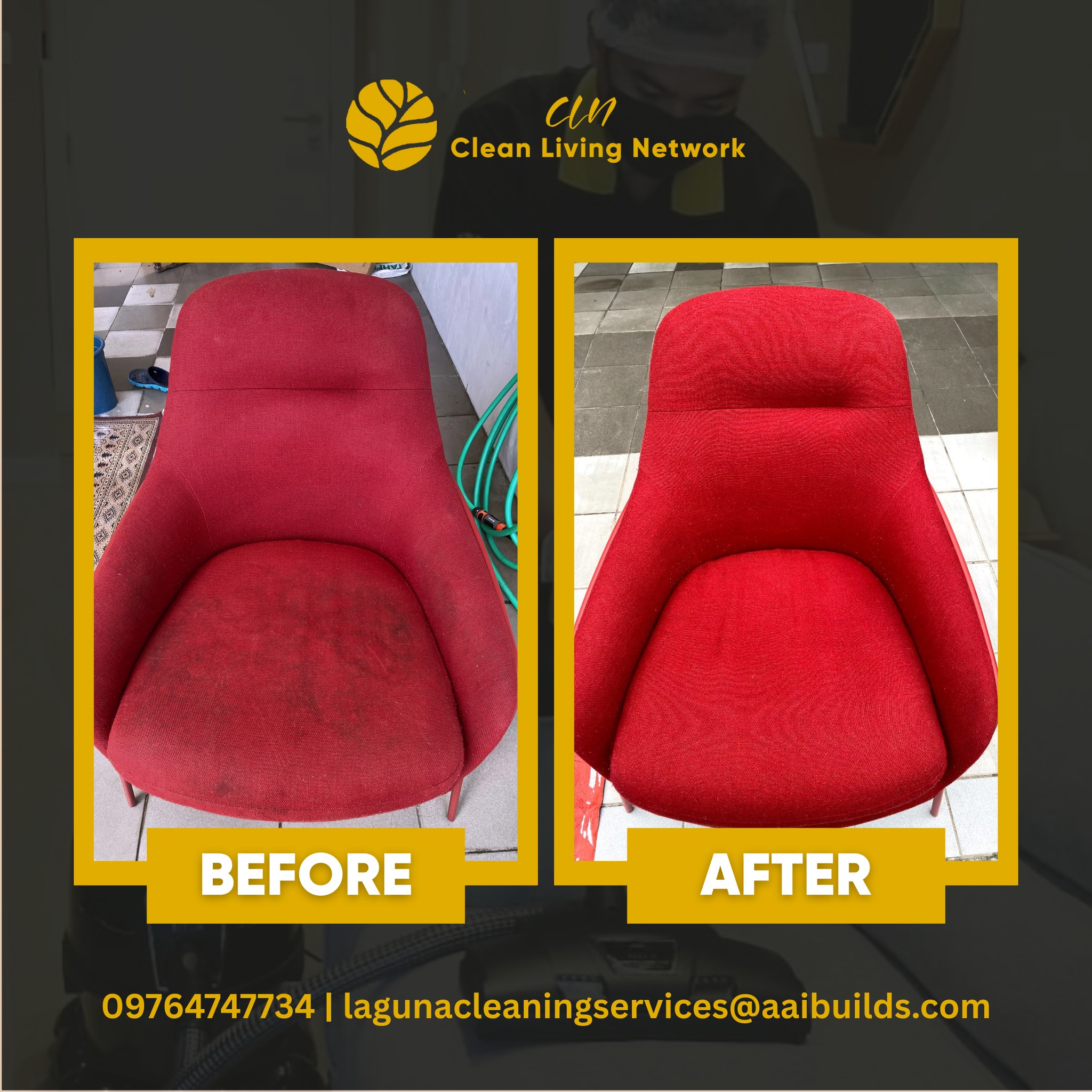 CLN - 𝗙𝗿𝗼𝗺 𝘁𝗶𝗿𝗲𝗱 𝘁𝗼 𝘁𝗶𝗺𝗲𝗹𝗲𝘀𝘀. This red silk sofa was refreshed with ...