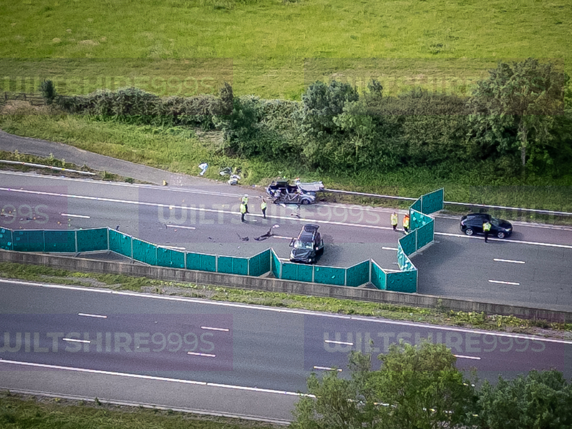 Daniel - A woman died and nine others were injured in a crash on the M4 ...