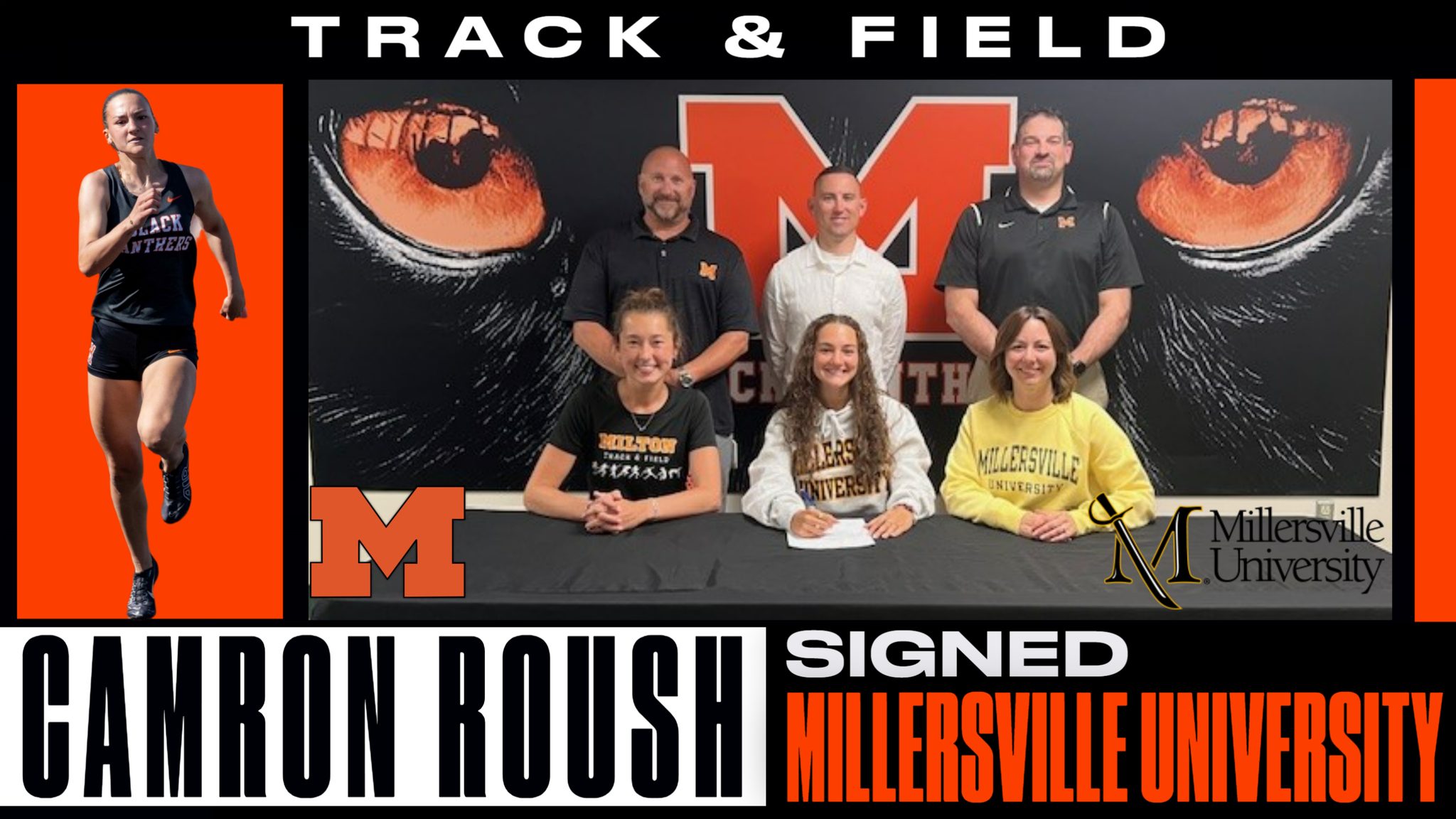 Milton - Camron Roush will continue her academic and athletic career at ...