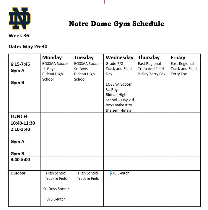 Notre Dame Catholic High School | Carleton Place ON