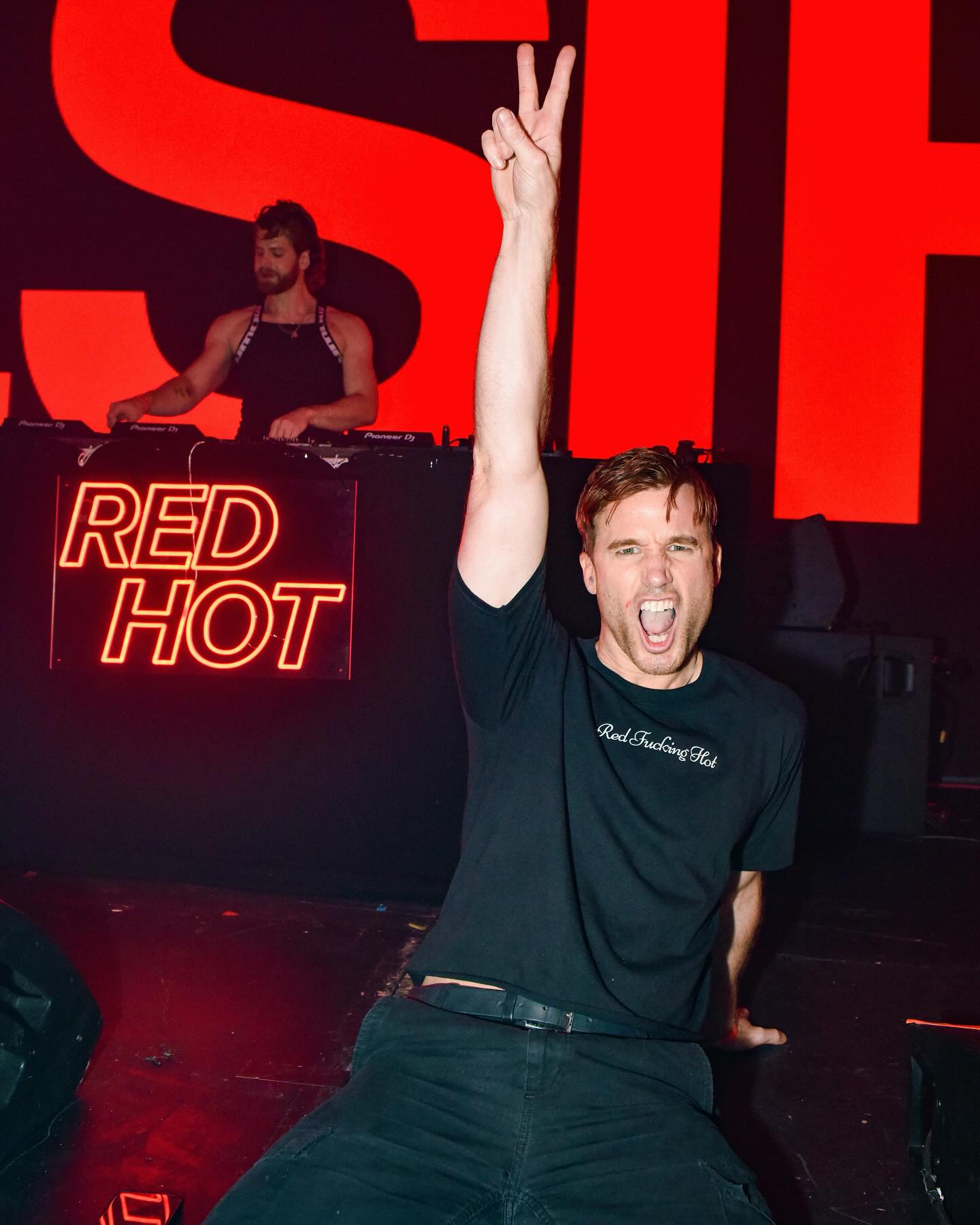 RED HOT - RED HOT added a new photo — at HERE at Outernet.