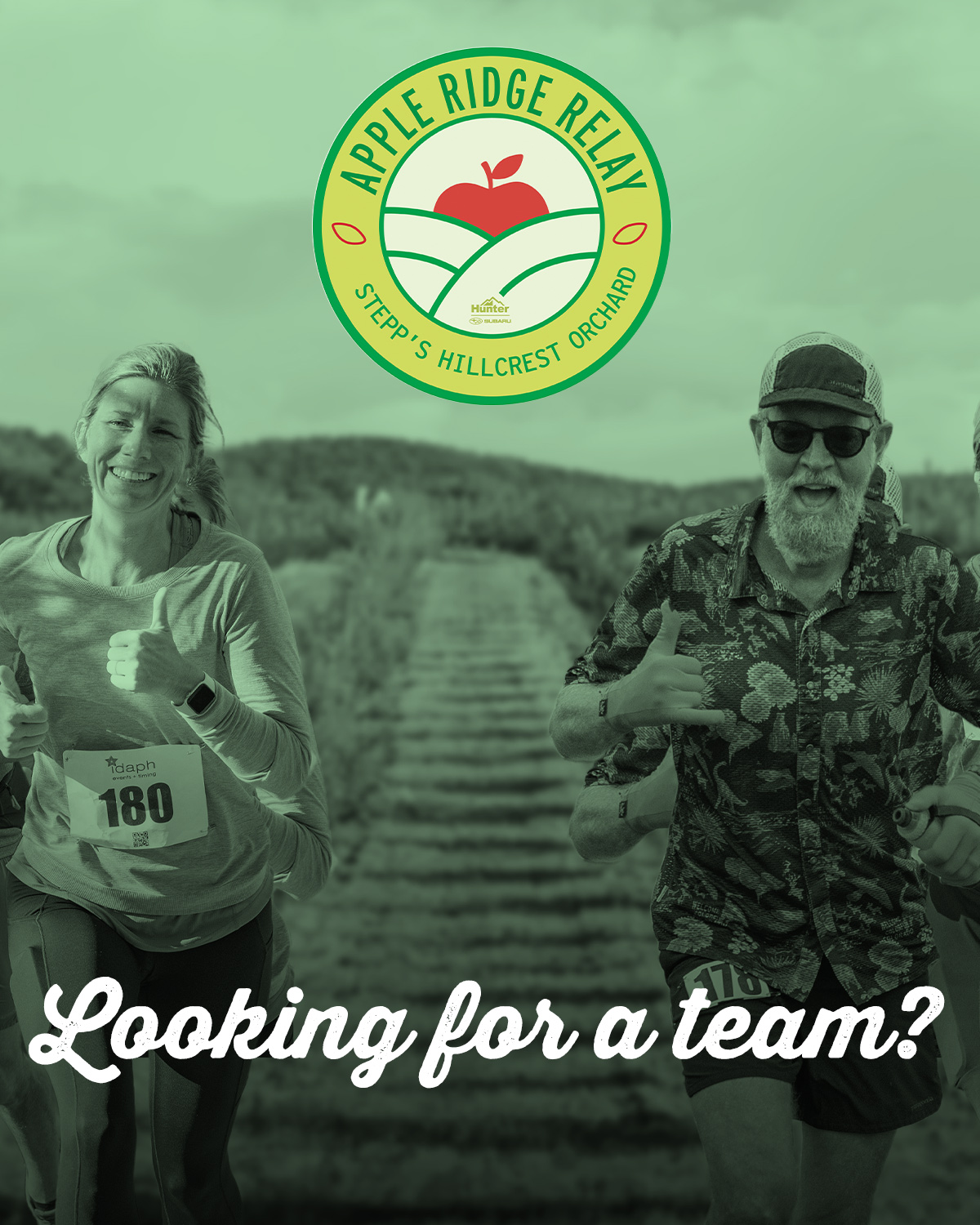 iDaph Events - 🚨 NEW! Looking for your Apple Ridge Relay... | Facebook
