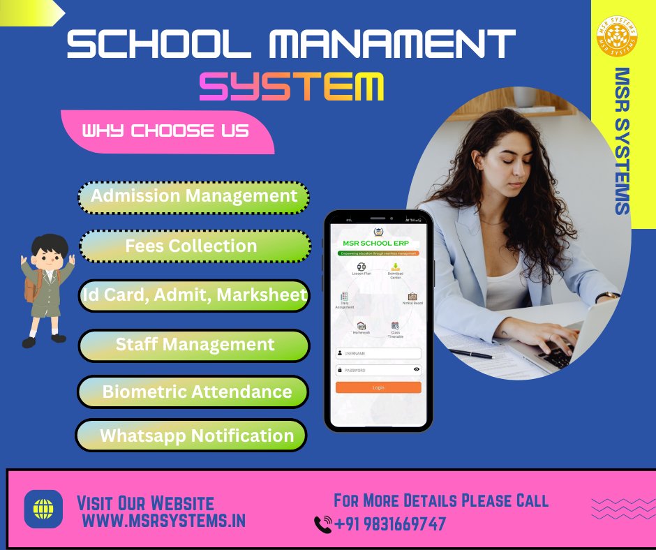 MSR Systems - 📚 Manage Attendance, Fees, and More... | Facebook