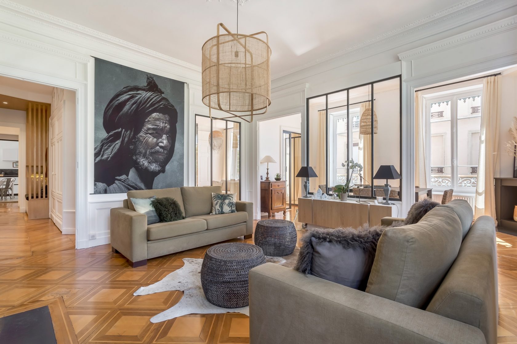 Planète - Cet appartement contemporain familial a été rénové par un ...