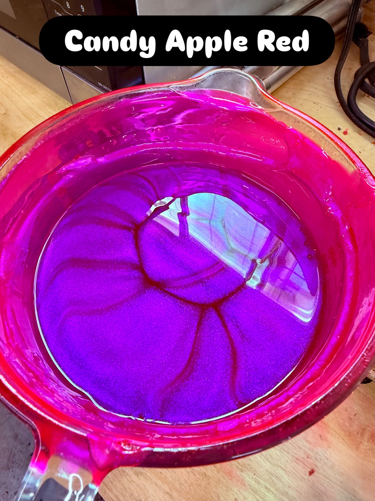 Elevated - 🔥 Cool image of our candy apple red color ready to be ...