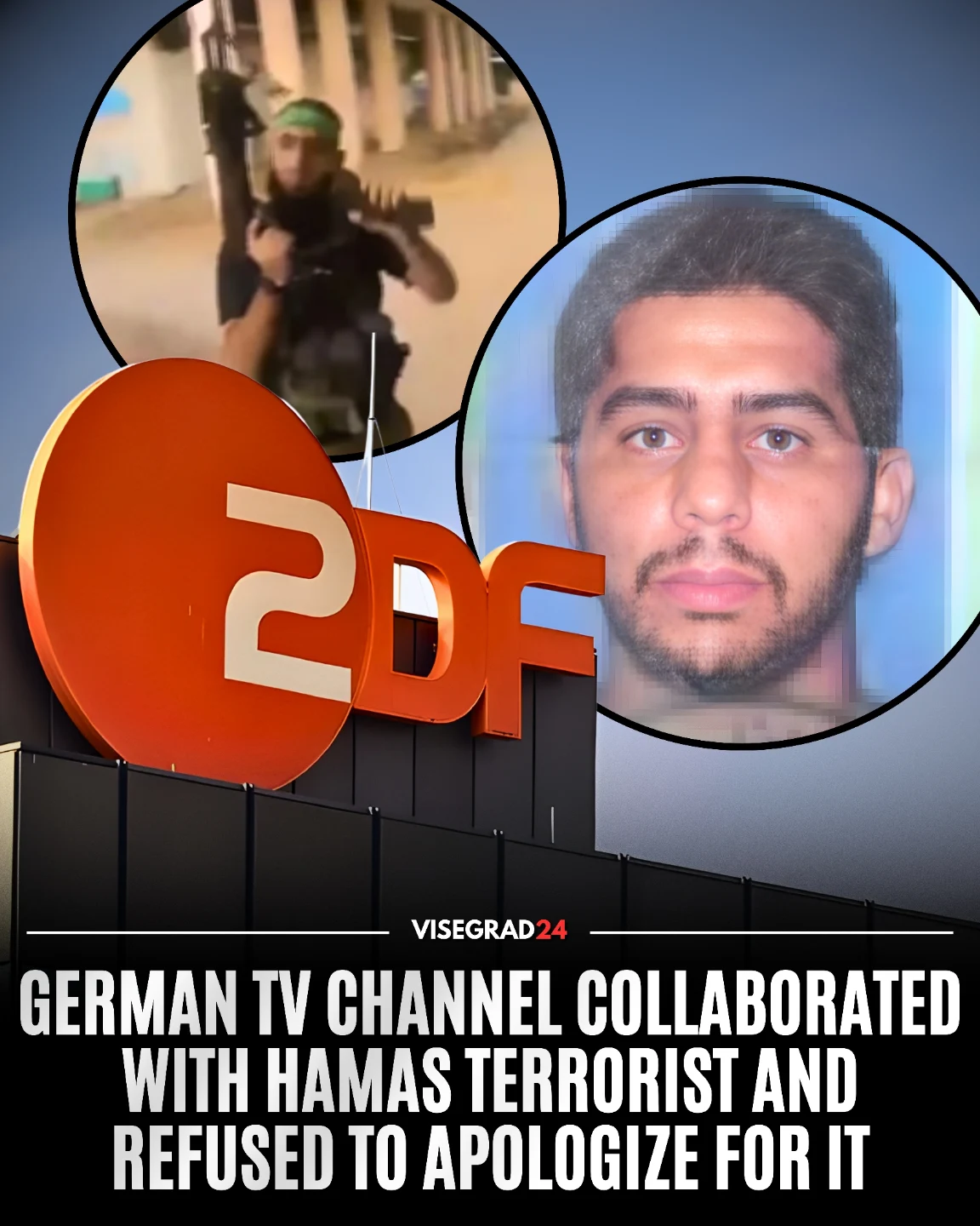 Visegrad24 - 🇩🇪🇵🇸 Norbert Himmler, the channel's director... | Facebook