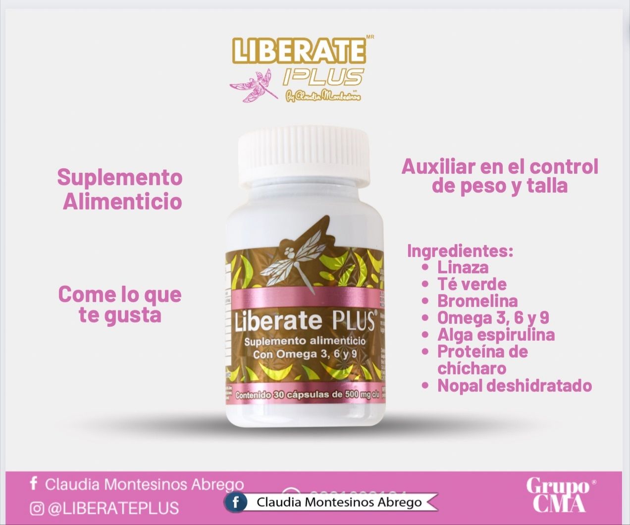 Claudia - Todo lo que tienes que saber de Liberate Plus®️: *Suplemento ...