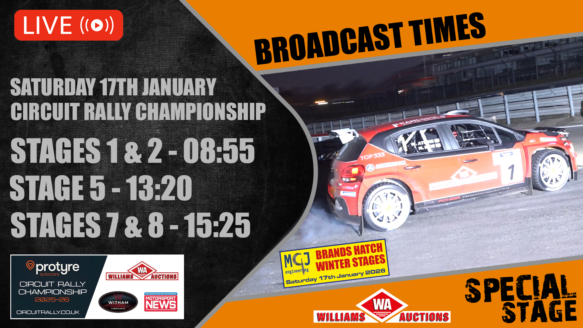 We are finally back! Live... - Special Stage Rally Video | Facebook
