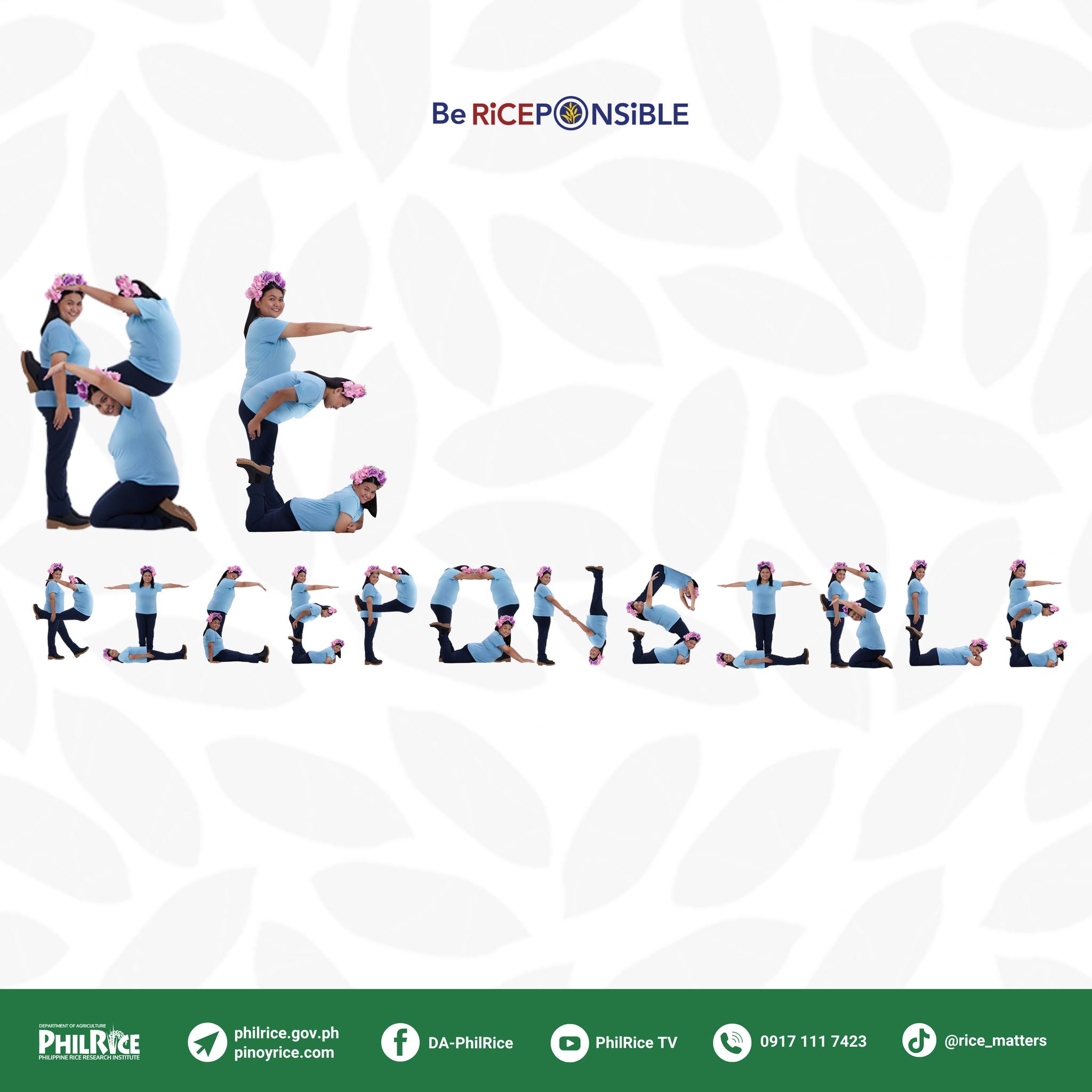 DA-PhilRice - LET’S BE RICEPONSIBLE, mga ka-Palay! 🍚 # ...