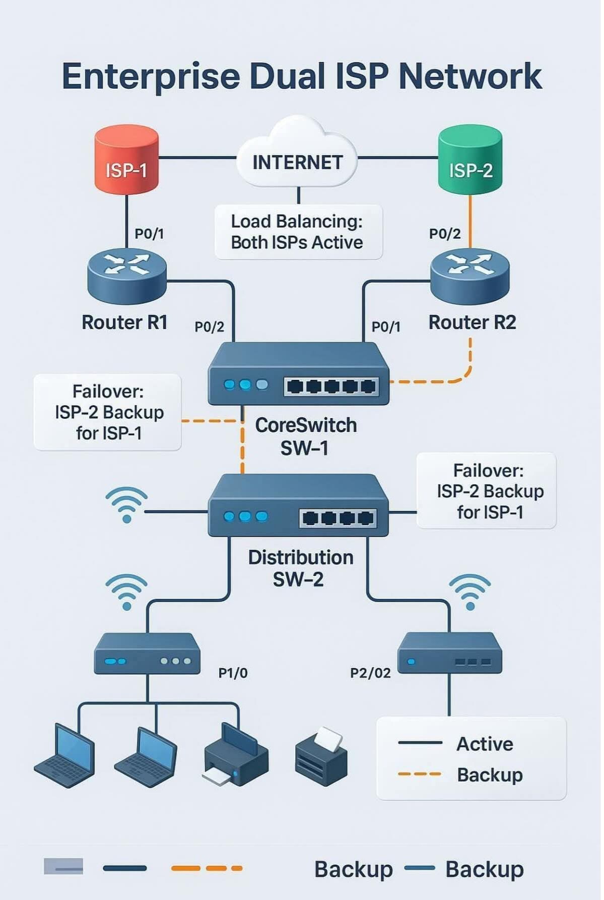 PM Networking - Enterprise Dual ISP Network. | Facebook