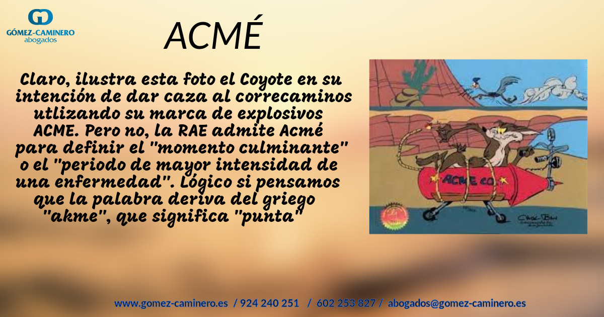 ¿Qué significa la palabra ACME