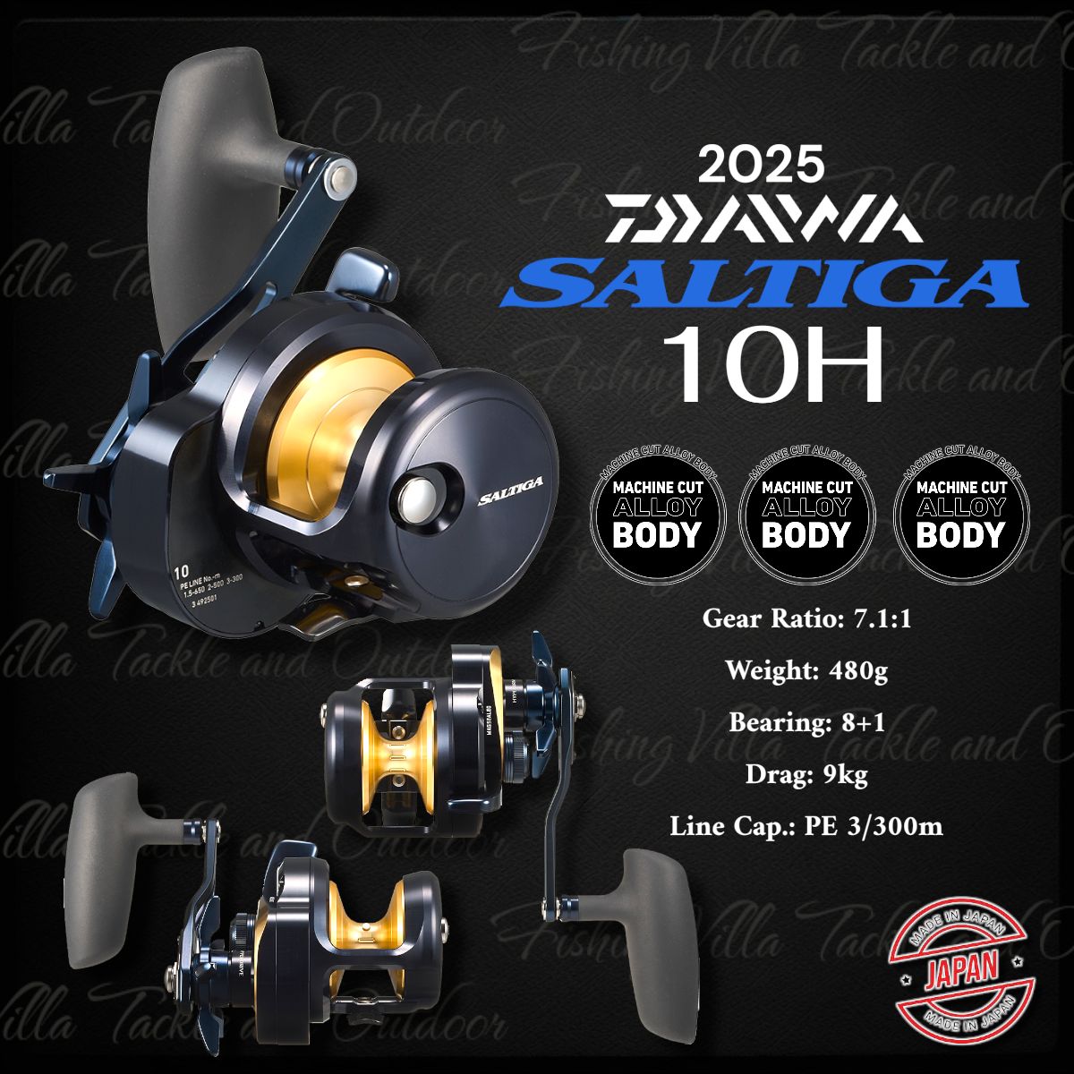 daiwa electric reel power pack Fishing Battery for Daiwa/Shimano Reels – BatPower Abu Garcia Max Z sx raptor The power and speed Model:Right Hand | 8.1:1