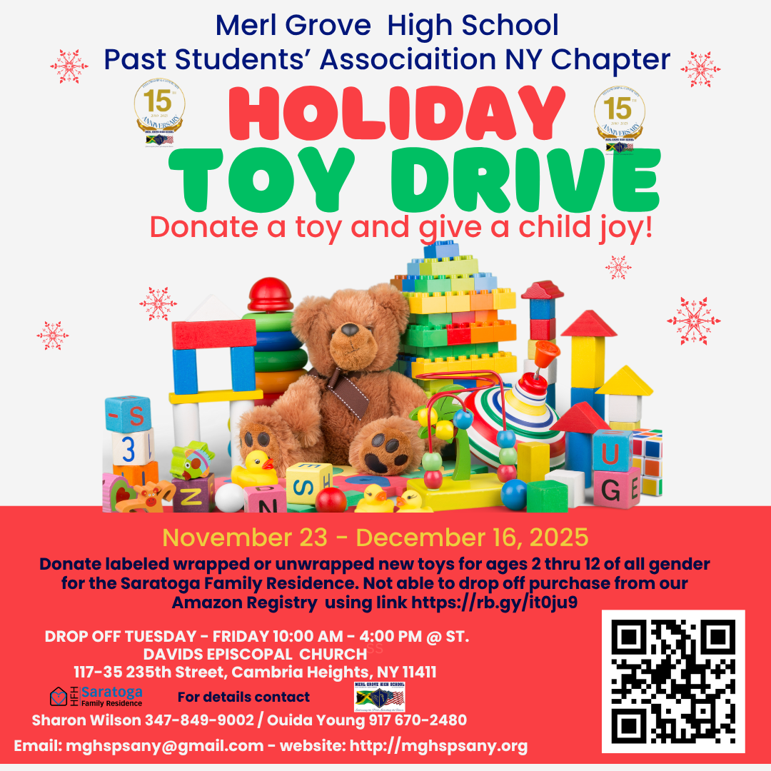 Merl Grove High School Past Student's Association NY Chapter Inc. | New ...