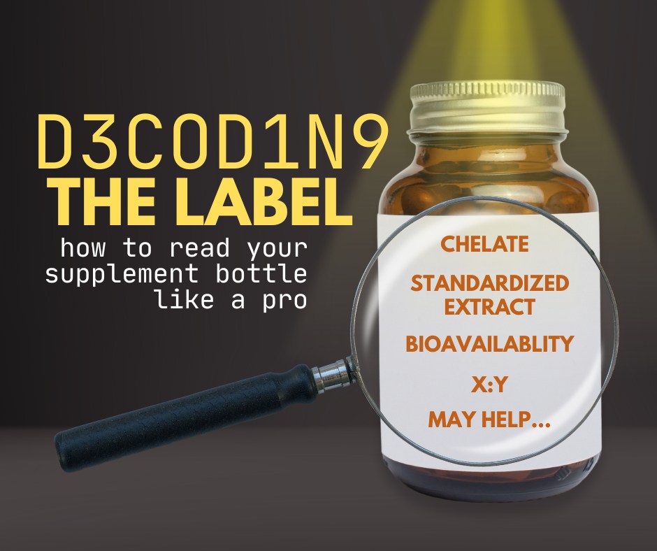 Homesteader - 🧐🔎DECODING YOUR SUPPLEMENT LABELS🔍🧐 Have you ever seen ...