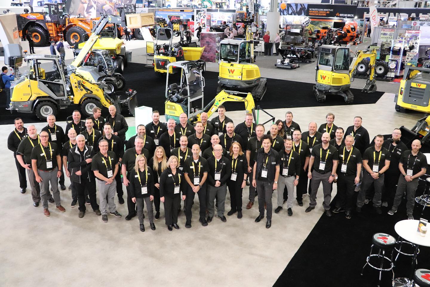 Wacker - Day 1 of CONEXPO-CON/AGG has begun! Come stop by Wacker Neuson ...