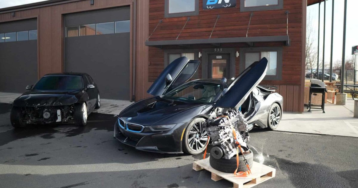 BMW i8 getting 700-hp inline-six engine swap