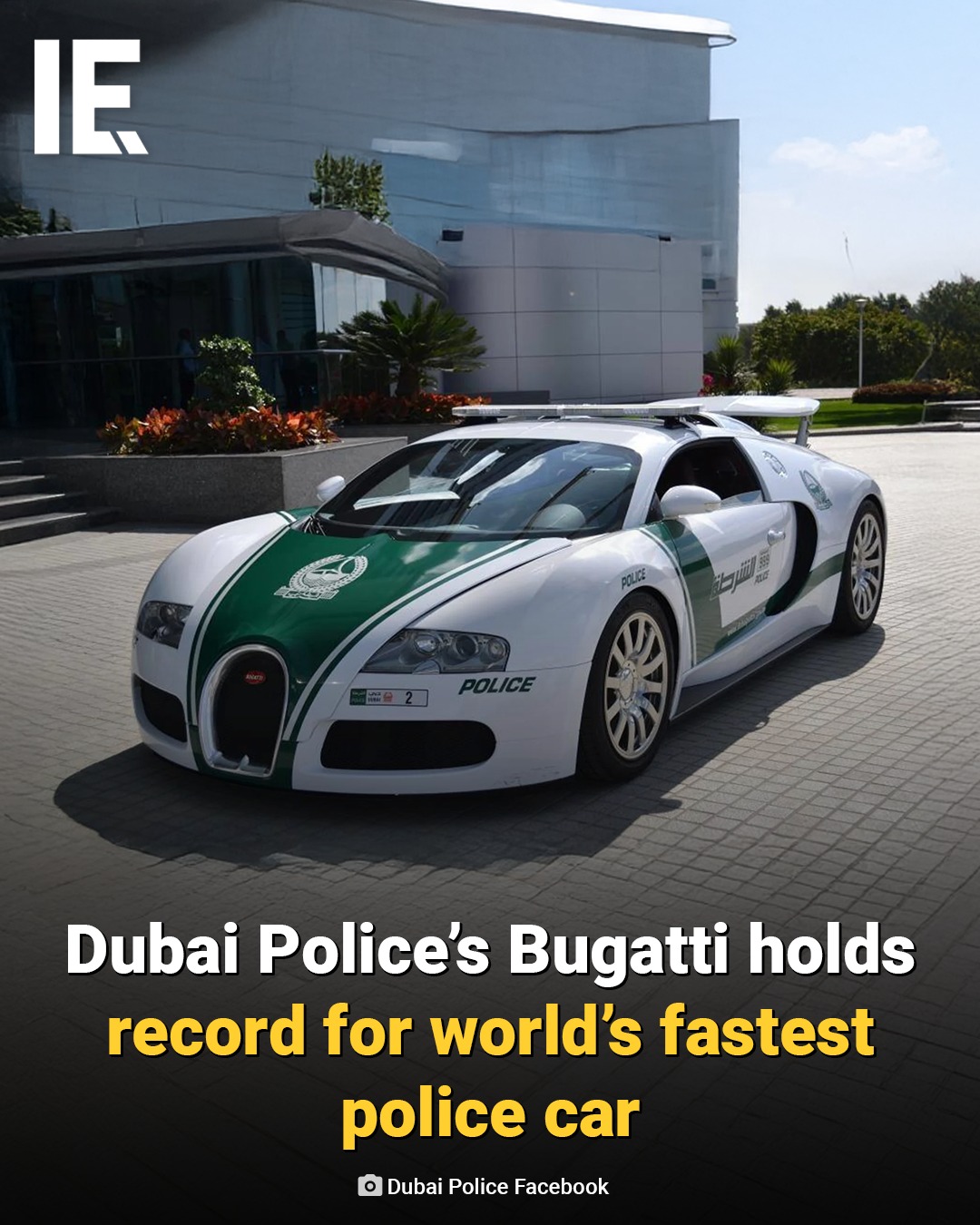 Interesting - The Dubai Police Bugatti Veyron officially holds the ...