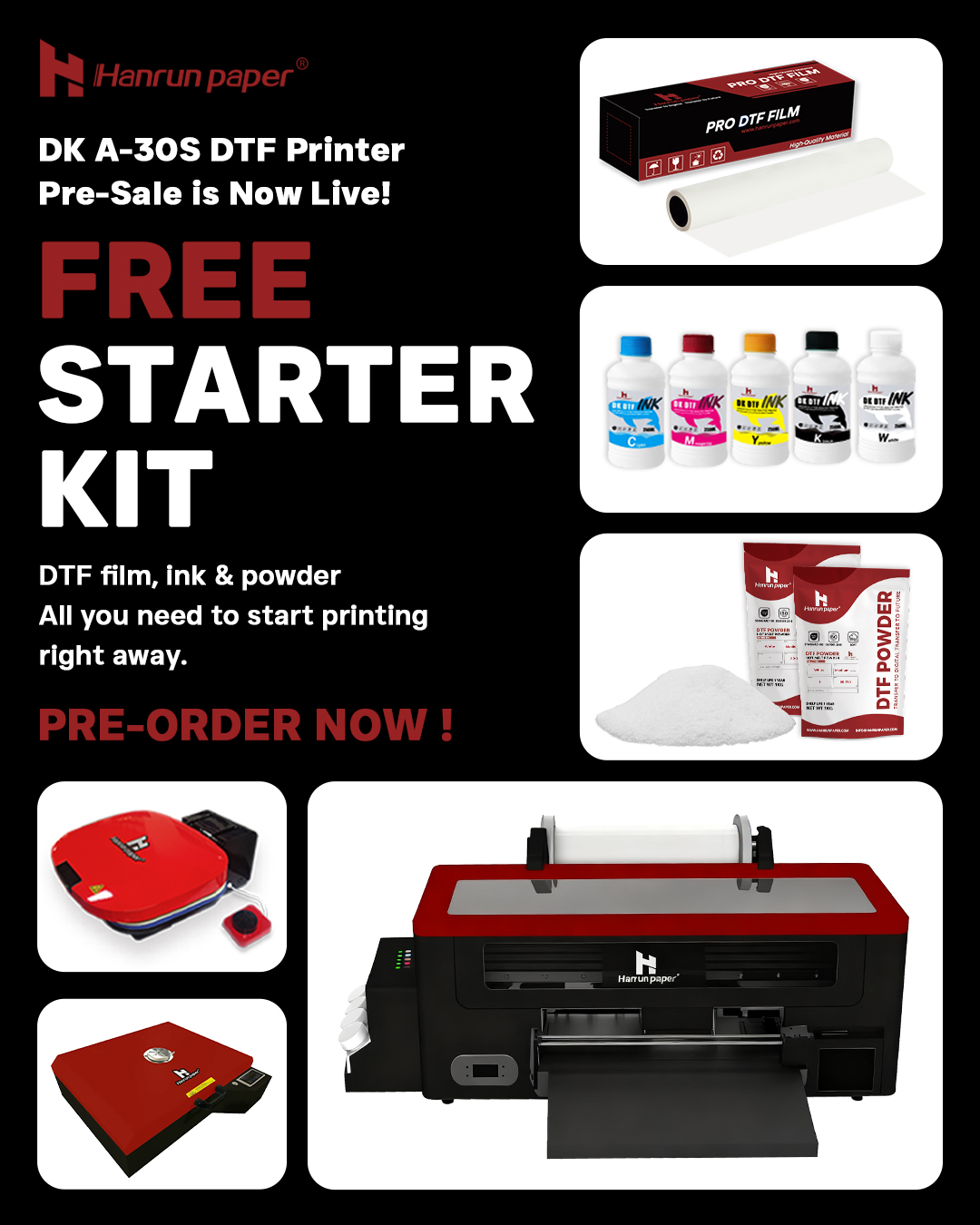 Hanrun - 🎁 Get your Free Beginner Starter Kit with DK A-30S pre-order ...