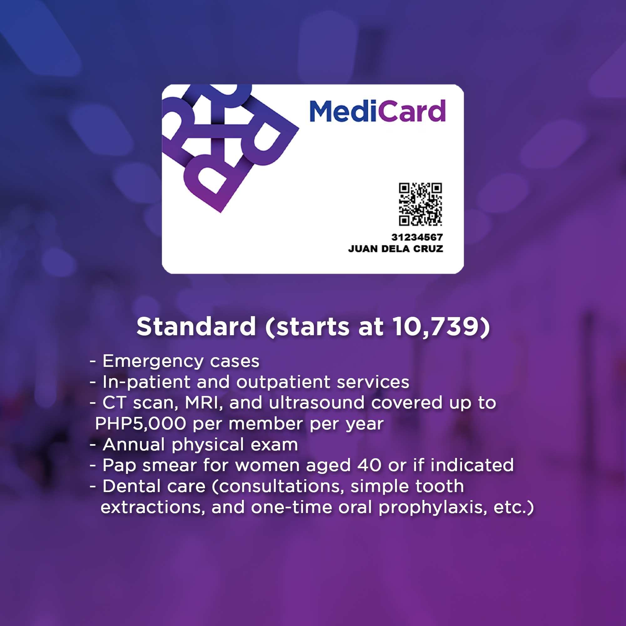 MediCard - Your health deserves the right protection. With our Standard ...
