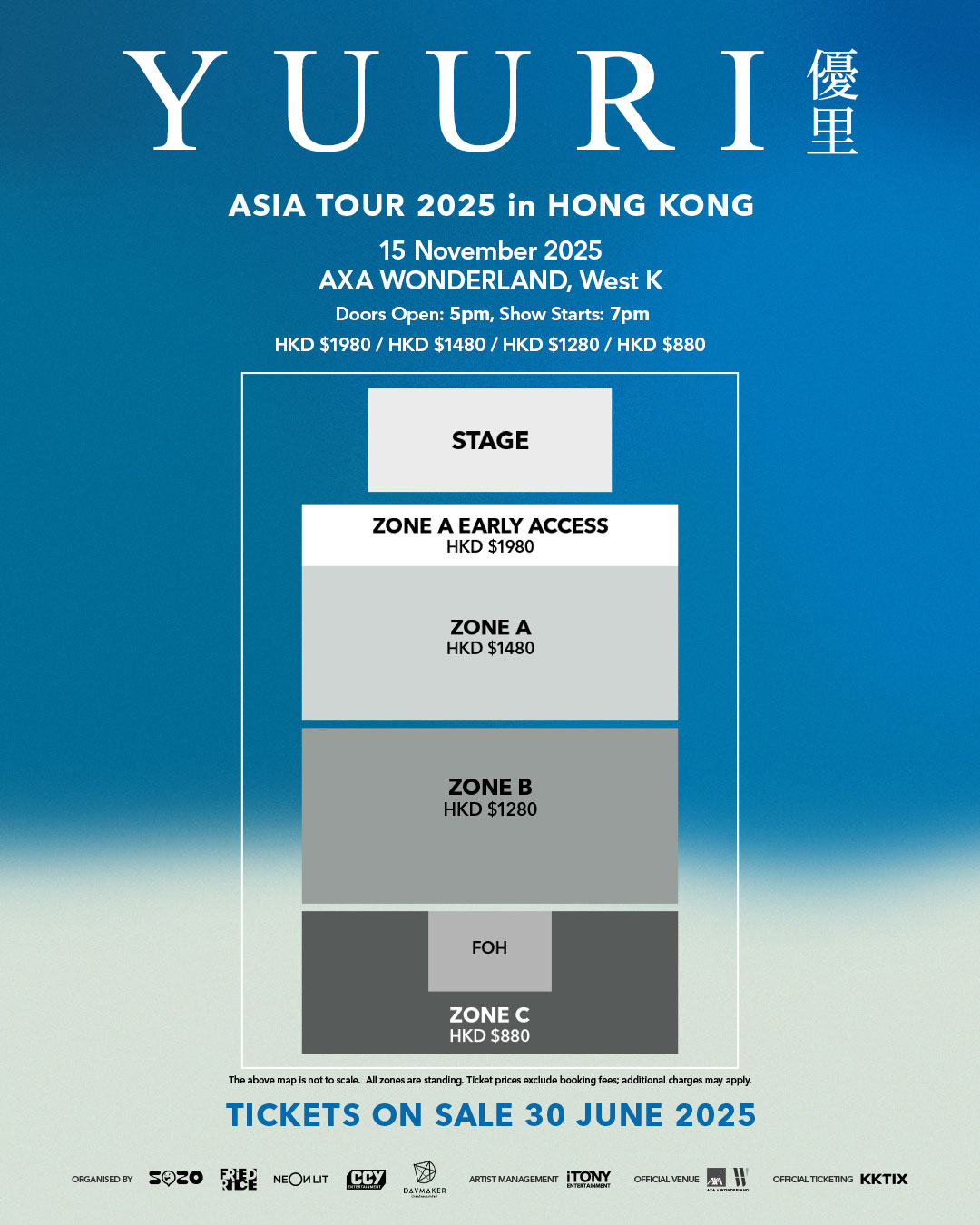 YUURIHK #YUURI #優里 📣 JUST ANNOUNCED! YUURI Asia Tour 2025 Hits