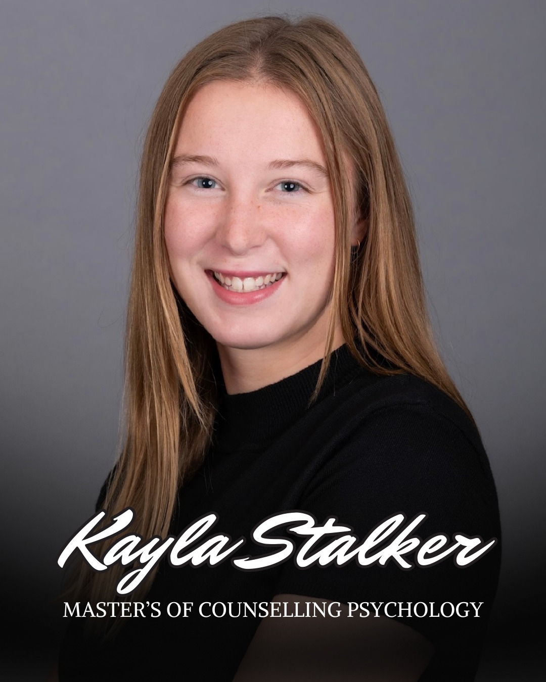 Town - Meet Kayla, a first‑year student in the Master of Counselling ...
