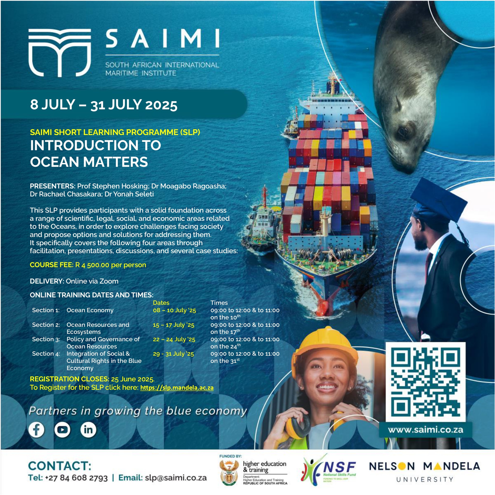 So... - South African International Maritime Institute - SAIMI