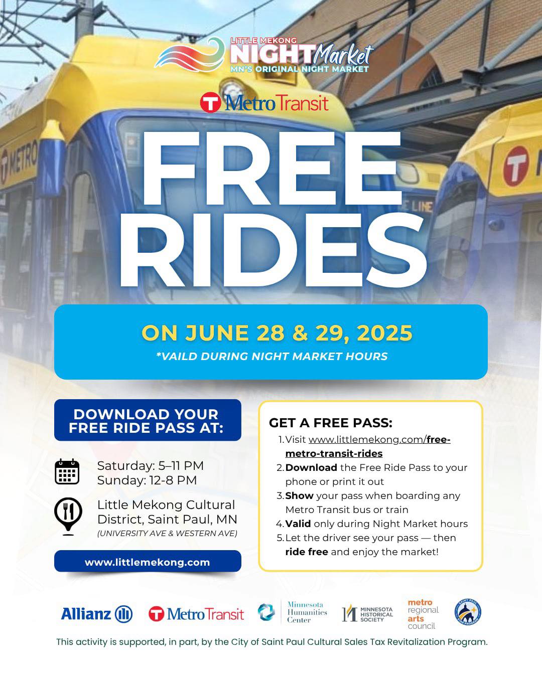 Little - 🚍 Ride FREE to the Little Mekong Night Market 2025! We’ve ...