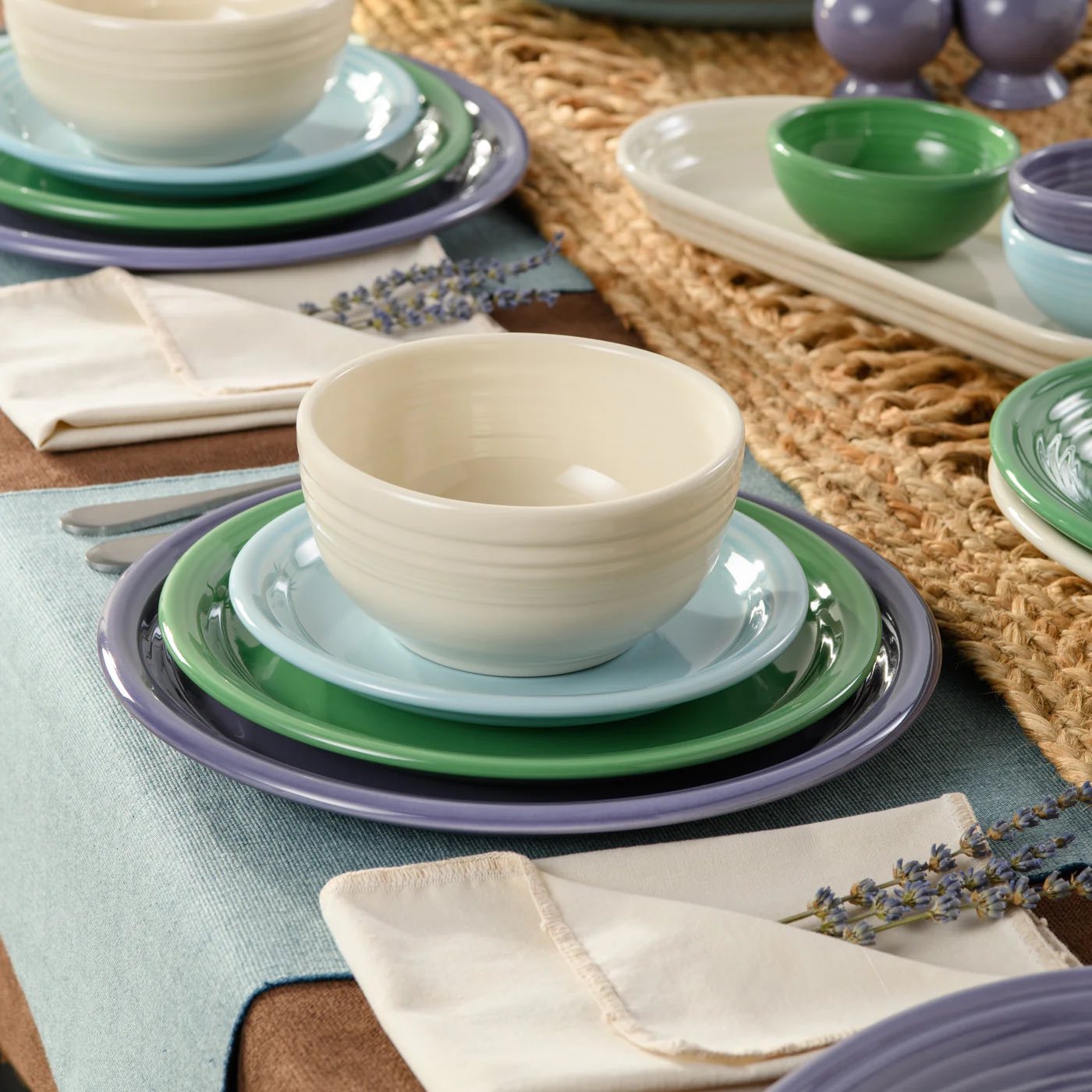 10.5 Classic Rim Dinner Plate (Meadow) | Fiesta® | Everything Kitchens