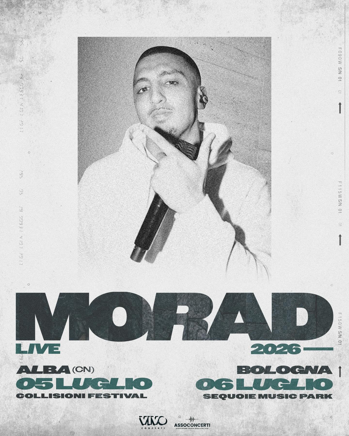 Vivo - A grande richiesta Morad torna in Italia per due imperdibili ...