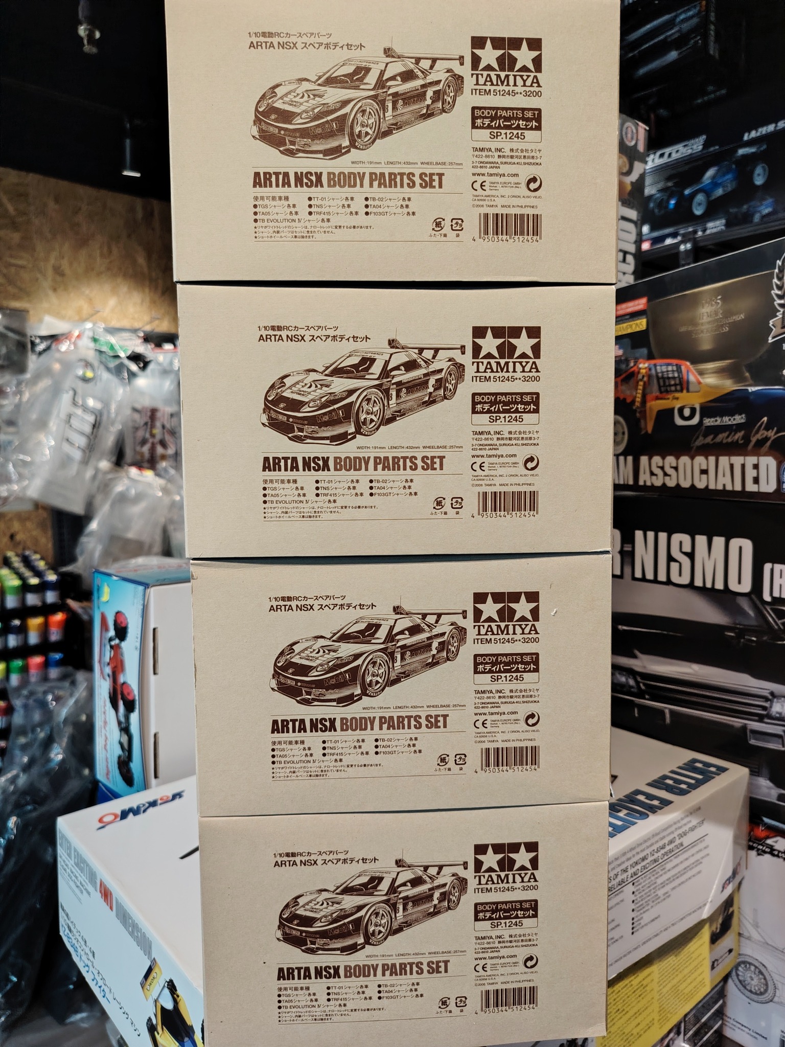 Tamiya Arta NSX 1/10 clear body #51245 Re-Stock #RCTEC #Tamiya #NSX