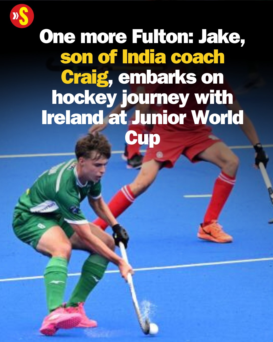 Sportstar - Indian men's head coach Craig Fulton's son, Jake, made his ...