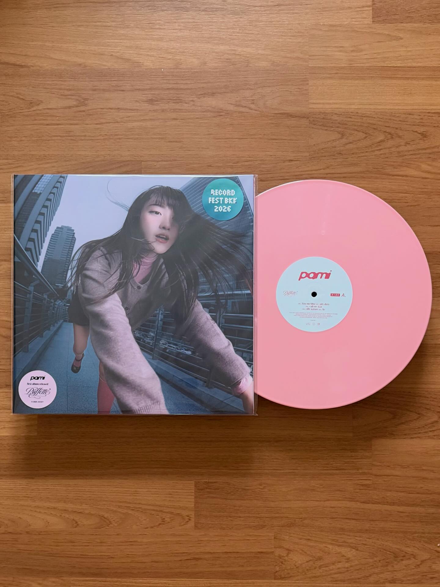START SELLING ONLINE 📣 pami : puffette Vinyl Colour: Opaque Pink