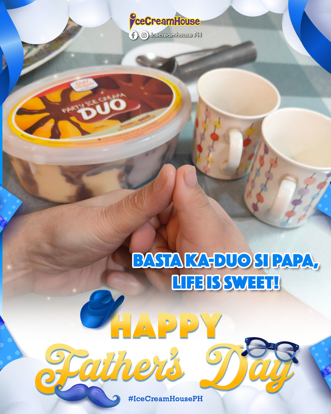 👨‍👧 Basta ka-DUO si Papa, life is SWEET... - Icecreamhouse PH | Facebook