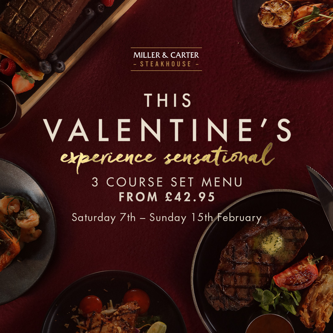 ️ VALENTINE’S 2026 AT... - Miller & Carter Sherwood Forest | Facebook
