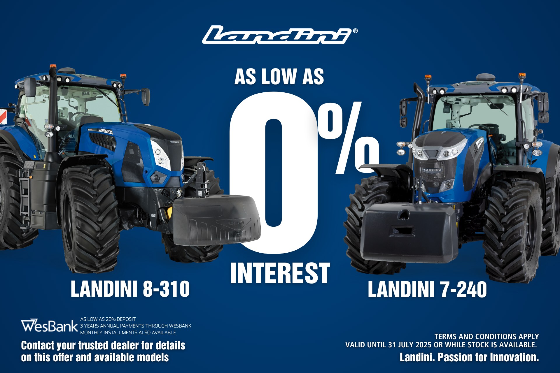 Landini Tractors South... - Landini Tractors South Africa