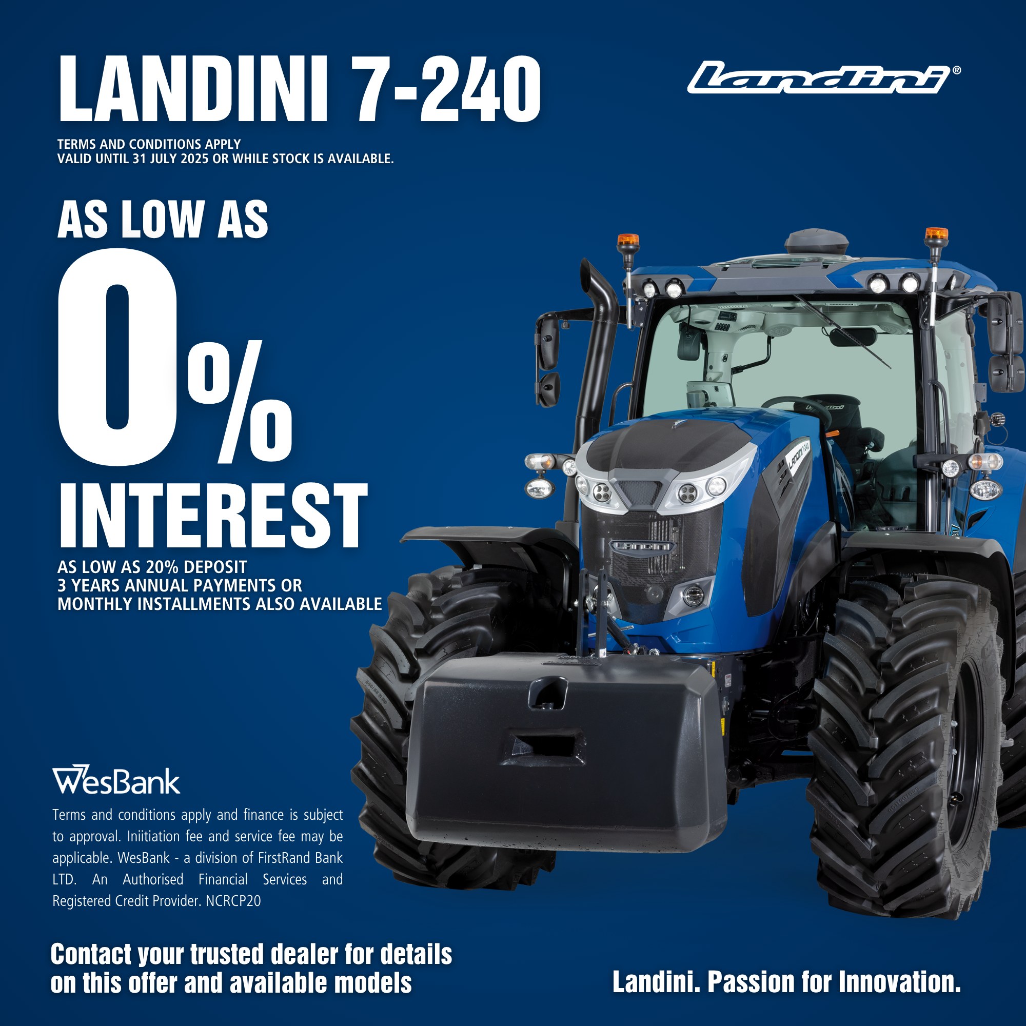 Landini Tractors South... - Landini Tractors South Africa