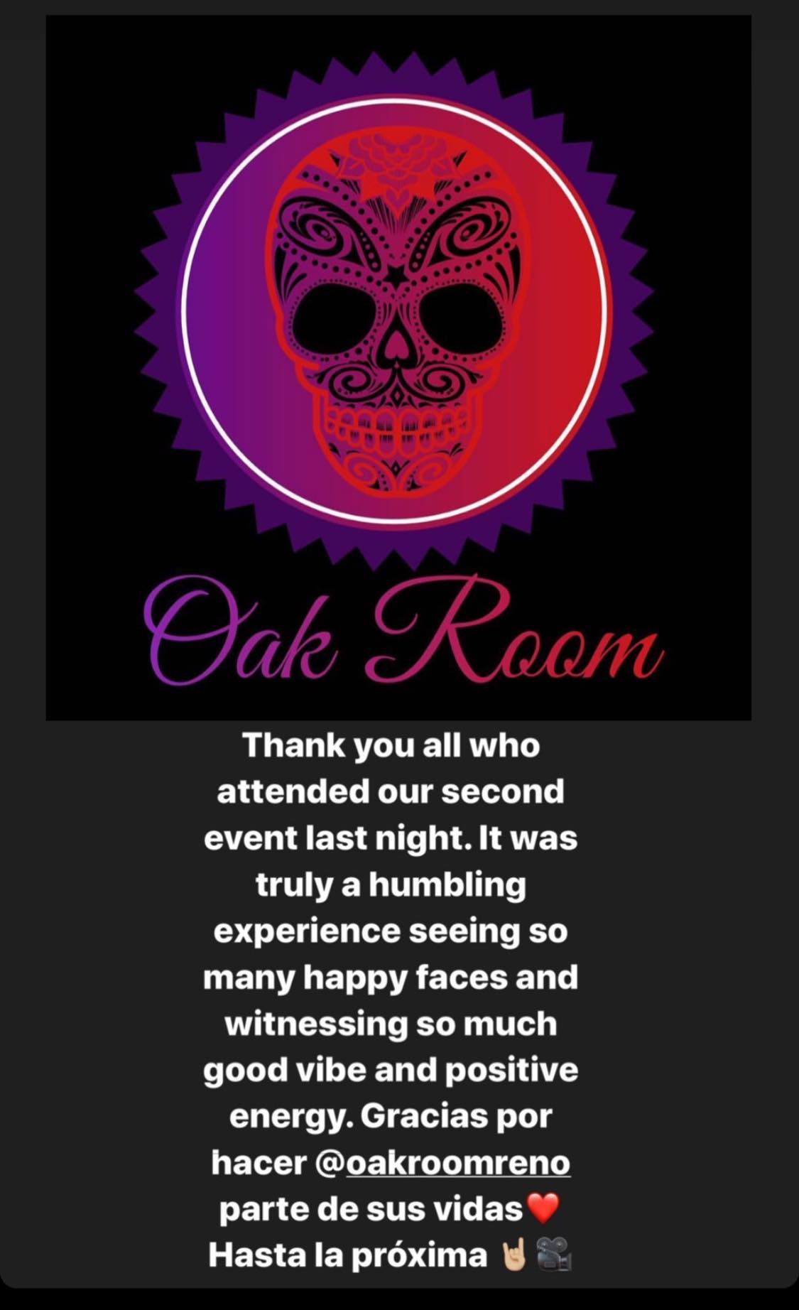 Oakroom Lounge | Reno NV