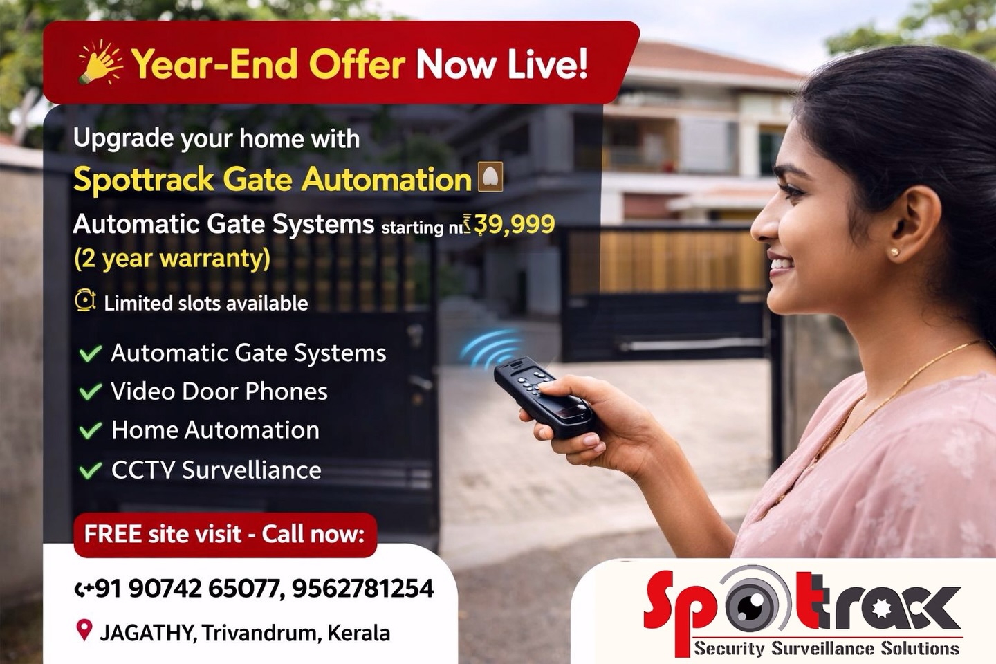 Spottrack Security Surveillance Solutions | Thiruvananthapuram