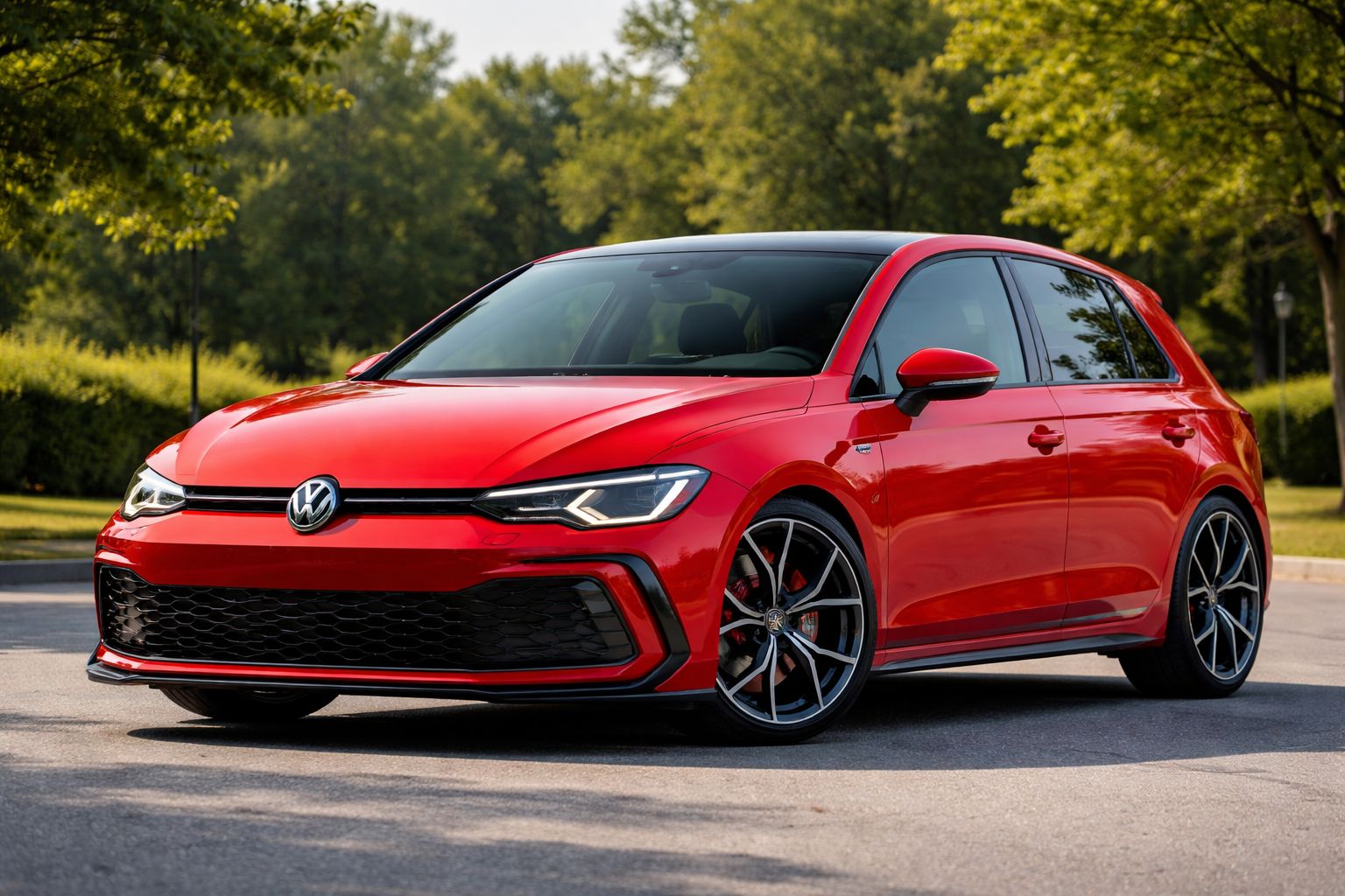 Golf 8 - 🔥 Check out this stunning Red Golf 8! How stylish... | Facebook