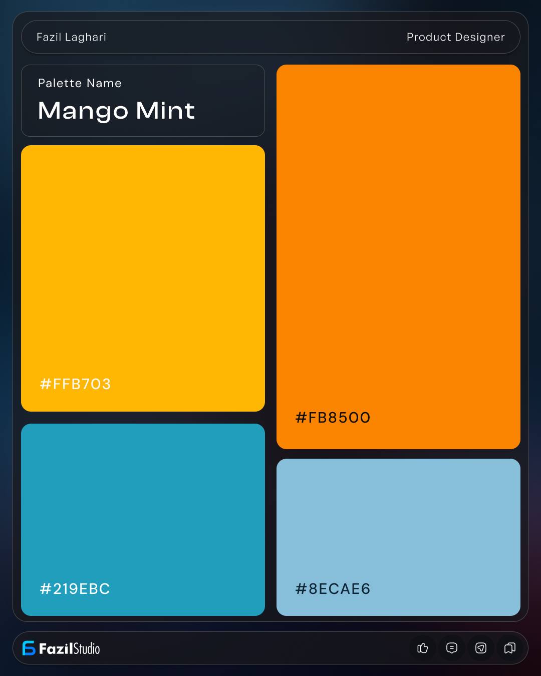 Fazil Studio - 🎨 Bold Color Combinations Here are some... | Facebook
