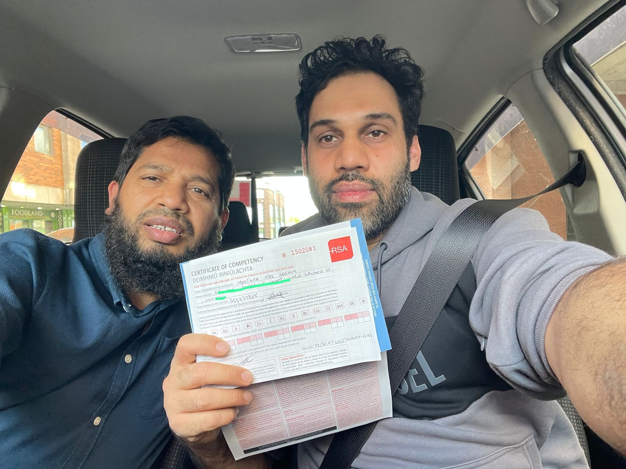 National - PASS #9🎉👏 CONGRATUATIONS Mustafa passing your driving test ...