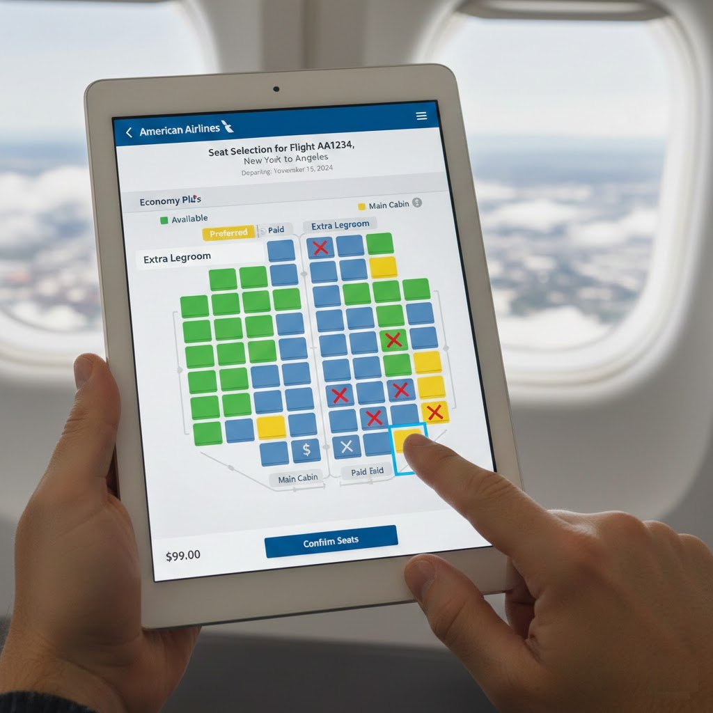 Aviation - ️ American Airlines Seat Selection: What You NEED to Know ...