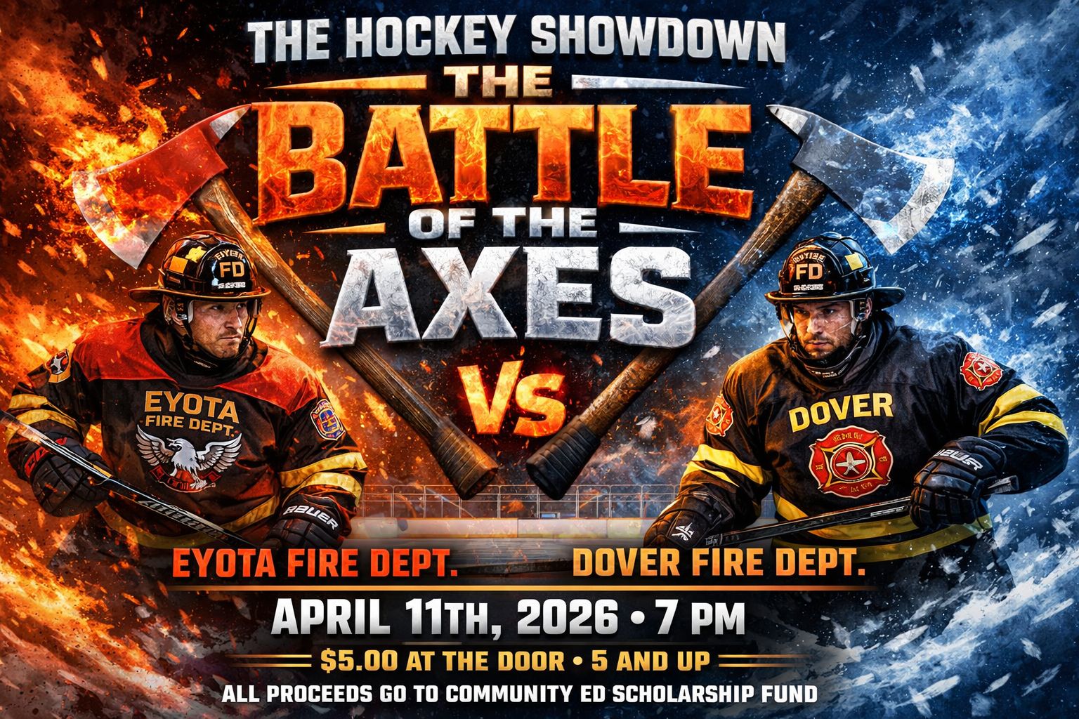First Annual Battle of the Axe Floor Hockey Showdown
