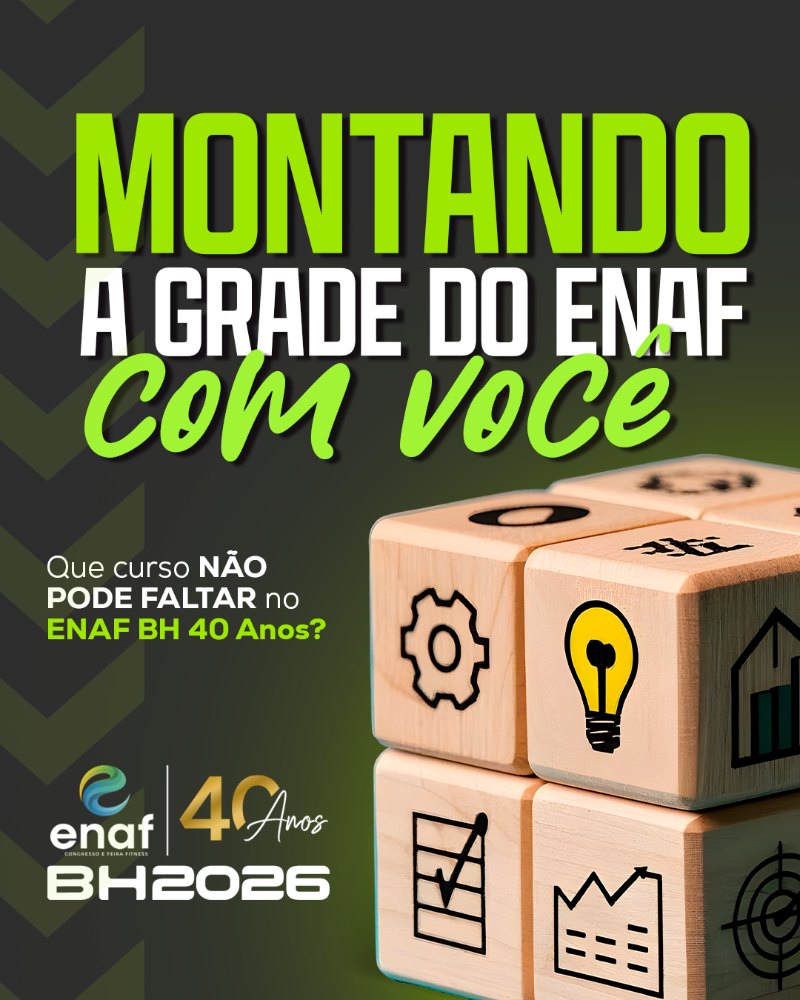 ENAF - Bora montar esse ENAF juntos? 👀🔥 A grade do ENAF BH 40 ANOS tá ...