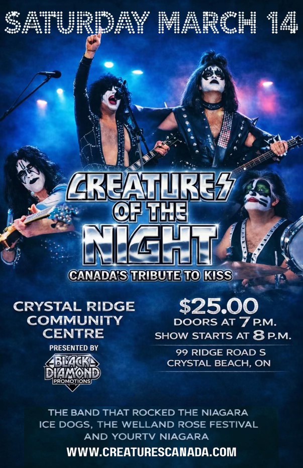 CREATURES OF THE NIGHT --- Canada's KISS Tribute